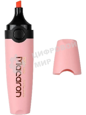 Набор текстовыделителей Deli EU356-MT Macaron, скошенный пишущий наконечник, 4 цвета,