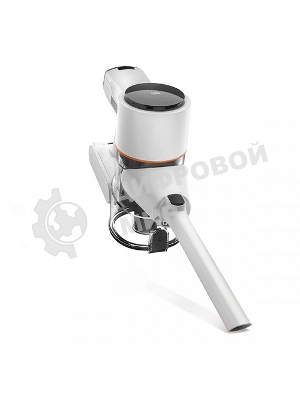 Пылесос вертикальный BQ VCA0103H белый/черный, питание от аккумулятора, 50 Вт, уборка сухая, пылесборник 0.9 л