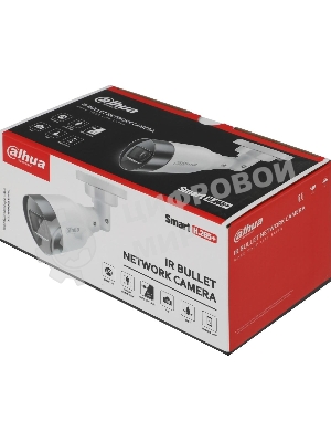 Уличная цилиндрическая IP-видеокамера Dahua DH-IPC-HFW1230S1P-0280B-S6 2Мп, 1/2.8” CMOS, объектив 2.8мм, детектор человка, ИК-подсветка до 30м, IP67, корпус: металл, пластик