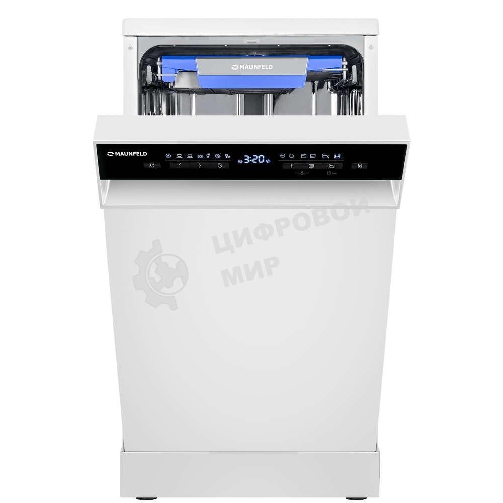 Посудомоечная машина Maunfeld MWF45331W Inverter, белый, 45 см, 10 компл., 44 дБ, класс A+++