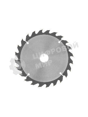 Пильный диск по дереву Denzel ф200 х 30 мм, 24 зубьев
