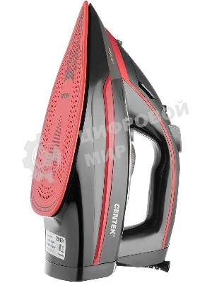 Утюг Centek CT-2311 черный/красный, 3200 Вт, 50 г/мин, 190 г/мин, 400 мл
