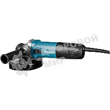Шлифмашина угловая Makita 9558HNRK 125мм, 840Вт, 11000об\м, плавный пуск, антирестарт, кейс