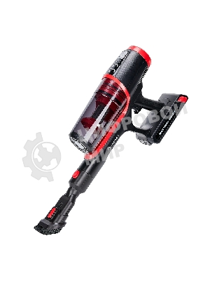 Пылесос вертикальный EVOLUTION Smart Clean VCF2212M черный/красный, питание от аккумулятора, 380 Вт, уборка сухая, пылесборник 0.4 л