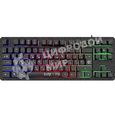 Клавиатура проводная Defender Dark Lord GK-580, USB, черный