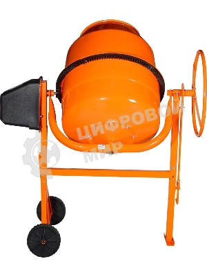Бетономешалка Вихрь БМ-230П (74/1/18) 1000 Вт, 230 л, полиамидный венец, 32 об/мин