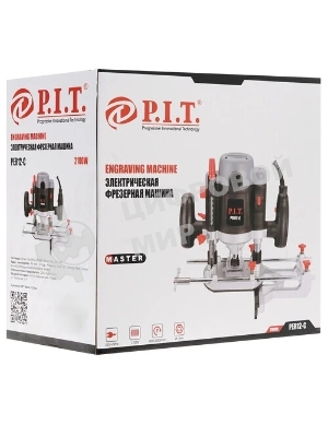 Фрезер электрический P.I.T. МАСТЕР PER 12-C, 2100Вт, рег-ка 6000-22000об.мин, цанга 8, 12мм, пл. пуск