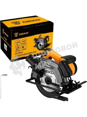 Дисковая (циркулярная) пила DEKO CS1250-D, 1250Вт, 165мм диск
