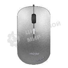 Мышь проводная Smartbuy (SBM-288-G) серый металлик