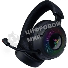 Гарнитура Razer Kraken V4 чёрный, беспроводная, bluetooth, до 70 ч, подсветка
