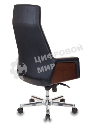 Кресло Бюрократ ANTONIO черный, кожа