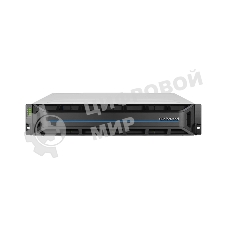 Система хранения данных Infortrend EonStor GS3012R03C0FD-8U32 (12x3.5, 2U, High IOPS, Dual Redundant Controllers (incl: 4x4GB Cache, 4x25Gb SFP28, 4 FREE host board slots, 4x12Gb SAS ext ports, 2x Super capacitor+Flash+FAN module, 2x530W), Rackmount kit)