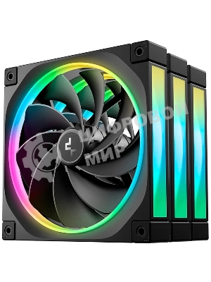 Вентилятор для корпуса Deepcool FL14R-3 IN 1 140mm, 500-1700rpm, 66.59CFM, 31.46dBa (3-pack)
