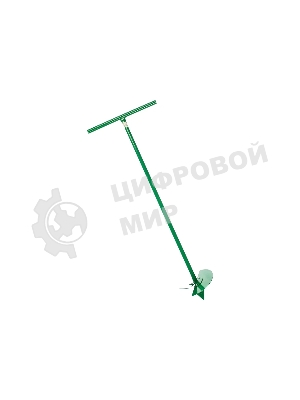 Бур садовый РОСТОК 39492 со сменными ножами. 150 мм. 200мм. длина 1000мм