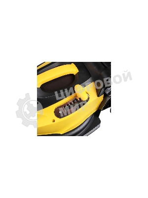 Газонокосилка электрическая Champion EM3815 1,6 кВт пласт+ткань травосб. 45л шир.380мм выс.20-70мм, 11,5кг