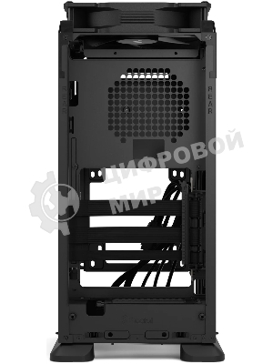 Компьютерный корпус без блока питания Fractal Design Mood, Mini-Tower, 1x180мм, 2xUSB-A 3.0 + 1xUSB 3.2 Type-C, SFX PSU Support, mITX черный