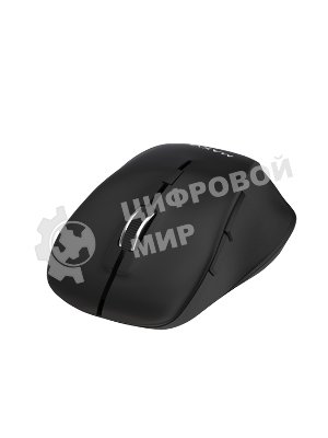Мышь беспроводная Maxvi MWS-02 черный, 6 кнопок, 1600 dpi