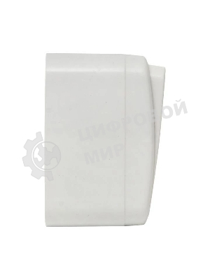 Выключатель 1-клавишный EKF Basic Минск ОП 10А с индикатором белый