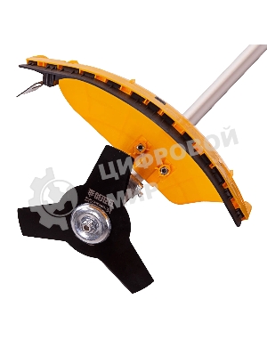 Триммер электрический Denzel TE-1220, 1200 Вт, 380 мм, катушка, диск, разборная штанга