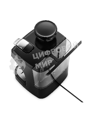 Кофеварка рожковая Kitfort КТ-7107 черный, исп. кофе - молотый/капсулы/зерновой, 2 л, 1560 Вт, 19 Бар