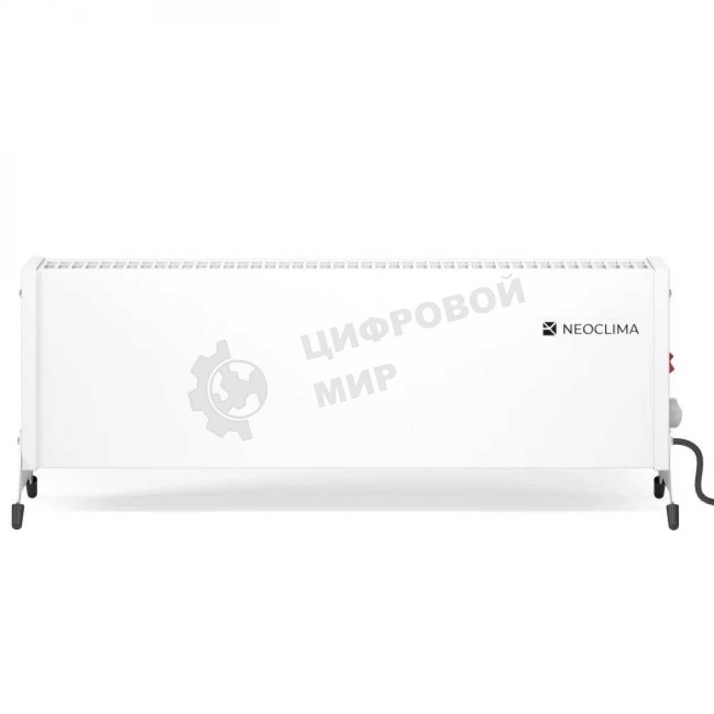Конвектор электрический Neoclima Nano 1500W белый, 1500 Вт, 20 м2, термостат