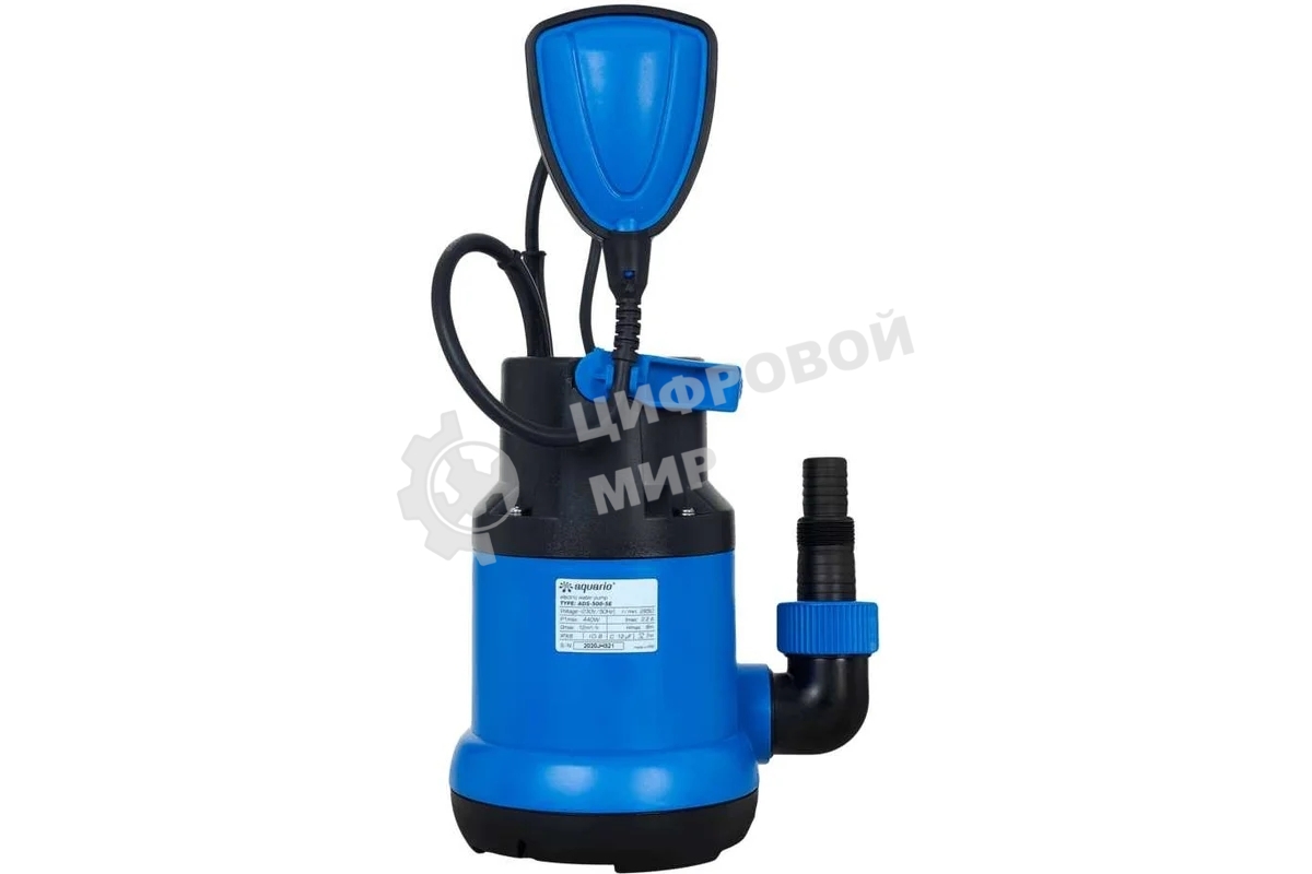 Погружной дренажный насос AQUARIO ADS-500-5E 1500