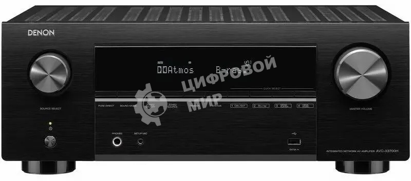 Ресивер AV Denon AVC-X3700H 9.2 черный