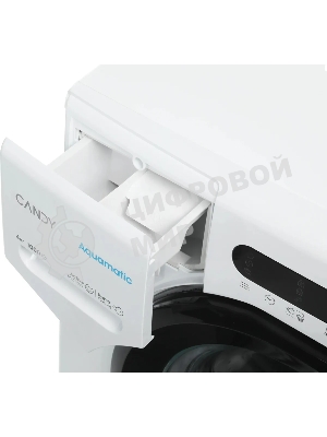 Стиральная машина CANDY AQUE 1043DR-07 белый, загрузка фронтальная 4 кг, 1000 об/мин, класс: А