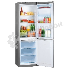 Холодильник Pozis RD-149 серебристый металлик двухкамерный 240/130 л морозилка снизу