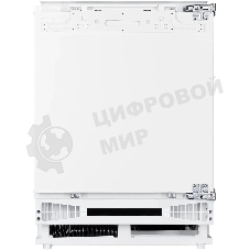 Встраиваемый холодильник Zigmund & Shtain BR 07 X белый однокамерный 95/16 л морозилка сверху, ручное размораживание