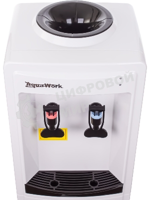 Кулер Aqua Work 0.8-LR напольный, компрессорный белый/черный