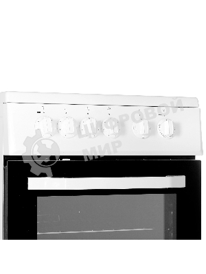 Плита электрическая Beko FFSS57000W белый, конфорок 4 электрических, духовка 60 л, 50 см x 85 см x 60 см