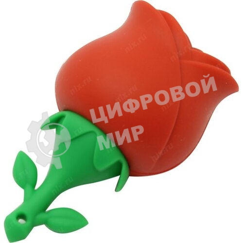 Флешка USB Smartbuy Wild Rose (SB32GbRose), 32Gb, USB 2.0, R/W 25/15, красная Роза