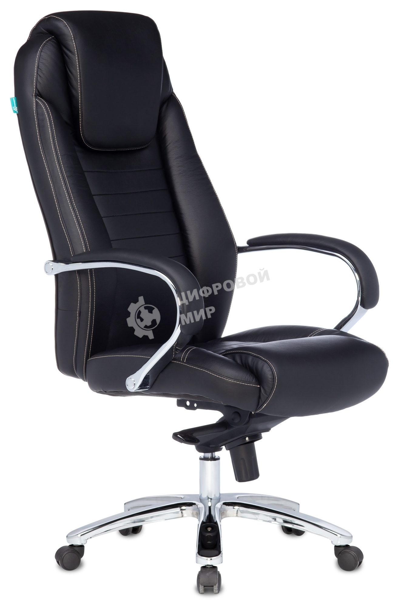 Кресло Бюрократ T-9923SL/BLACK черный, кожа