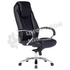 Кресло Бюрократ T-9923SL/BLACK черный, кожа