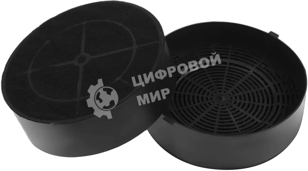 Комплект фильтров Hyundai HCF 00 черный (2шт.)