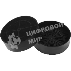 Комплект фильтров Hyundai HCF 00 черный (2шт.)