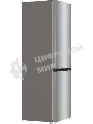 Холодильник Gorenje NRKE62XL серебристый металлик двухкамерный 203/99л морозилка снизу, No Frost