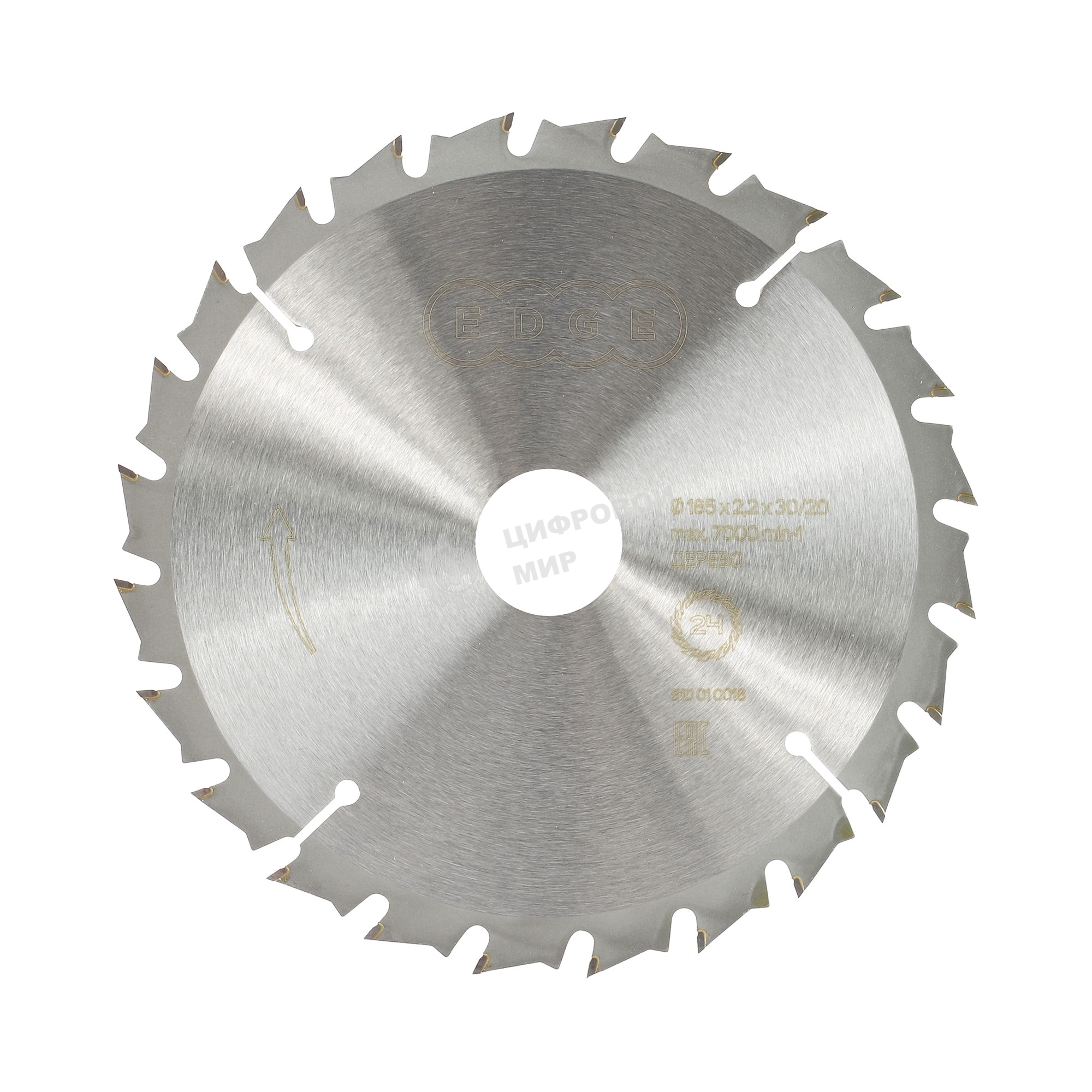 Диск EDGE by PATRIOT пильный по дереву 185х24х30/20