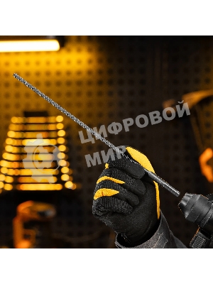 Бур по бетону Denzel цельная крестовая пластина, 6x315 мм, SDS PLUS