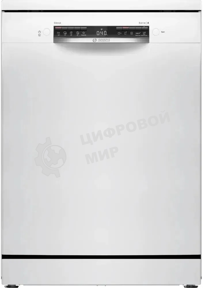 Посудомоечная машина Bosch SMS4IKW51Q, белый, 60 см, 13 компл., 48 дБ, класс A++