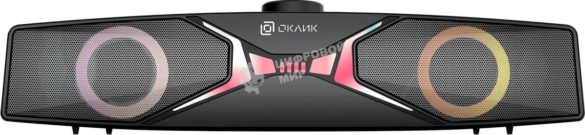 Саундбар Оклик OK-502S 2.0 6Вт черный