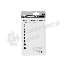 Набор ключей имбусовых Matrix 11222 hex 2.0–12мм crv 9 шт, оксидированные