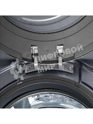 Стирально-сушильная машина Maunfeld MFWD14106SB03 темно-серебристый, загрузка фронтальная 10 кг, 1400 об/мин., класс: В