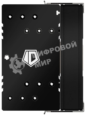 Кулер ID-COOLING SE-610-XT BASIC черный 120мм алюминий/медь 2000rpm 29.85db 4-pin 250W 151мм