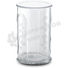 Блендер погружной Bosch MSM64110 450 Вт, белый/красный