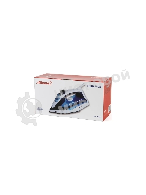 Утюг Atlanta ATH-5546 синий/белый, 2200 Вт, 28 г/мин, 75 г/мин, 270 мл