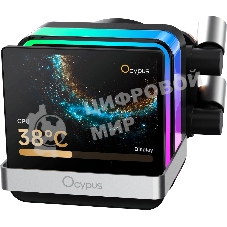 Система охлаждения Ocypus Sigma L24 PRO BK IPS Display/черный/290W/All Intel/AMD AM*/Screws