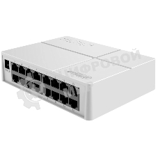Коммутатор 16-в-1 Dahua DH-SF1016L/16 портов до 100 Мбит.с/коммутация до 3.2 Gbит.с/неуправляемый/Plug & Play/белый (DH-SF1016L)