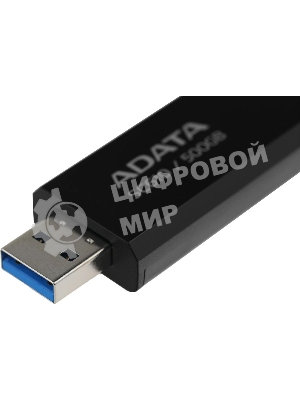 Внешний SSD ADATA SC610, 500Gb, USB Type-A, R/W 550/500 Mb/s черный